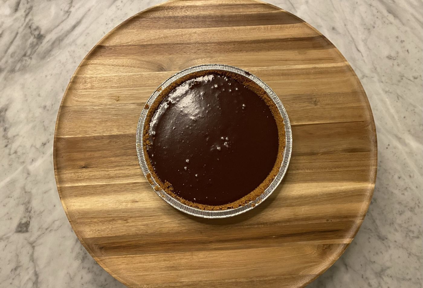 Whole chocolate pie